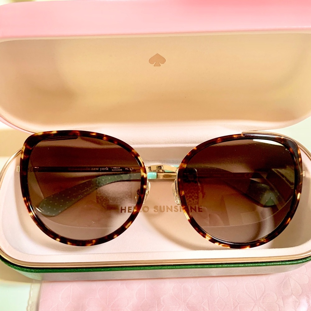 BNIC Kate Spade Jensen 57mm gradient sunglasses - Picture 6 of 16